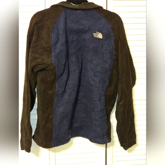 The North Face Men’s Full-Zip Fleece Jacket – Navy & Black – Size Small - Picture 5 of 5